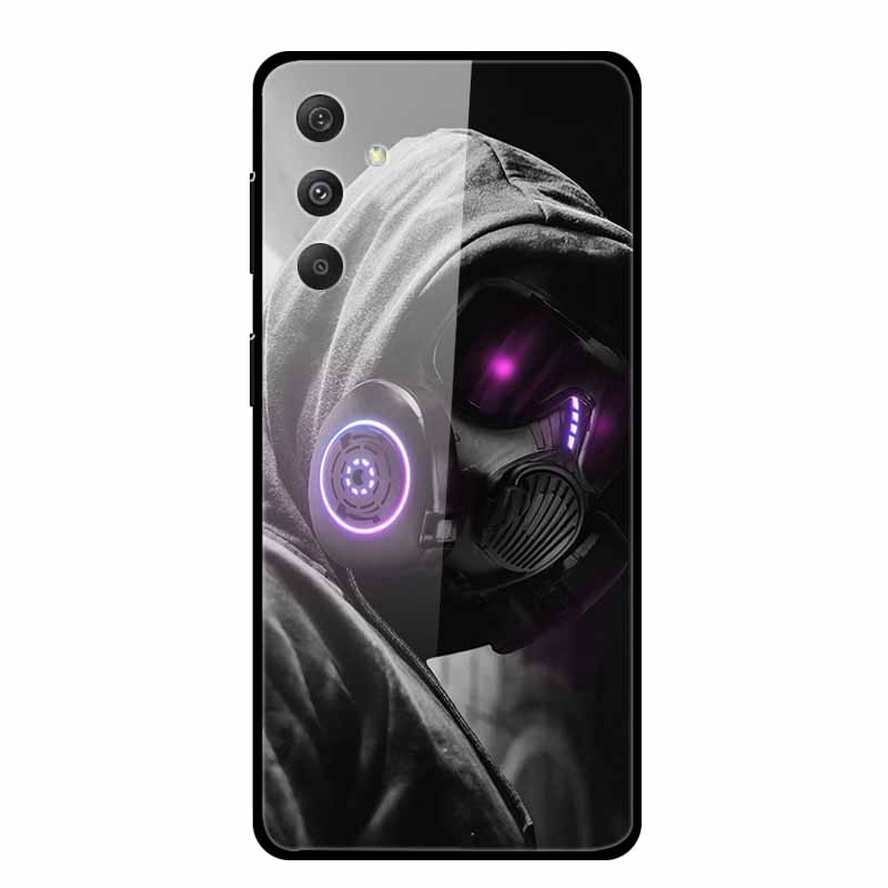 Tempered Glass Case For Samsung Galaxy S24 Plus Case Hard Glass Back Cover Soft Bumper For Samsung S24 Plus Phone Case S24Plus