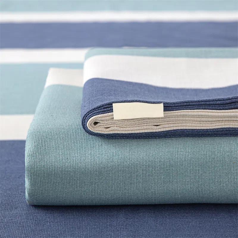 

Комплект простыней из чистого хлопка, комплект из 3 предметов, односпальные и односпальные постельные принадлежности для общежития с наволочками, мягкие, удобные, прочные 2.0m