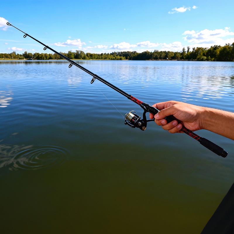 European & American Mini Telescopic Ultra-light Fishing Rod - Short Handle for Sea & Lure Fishing