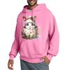 Men's Hooded Sweatshirt, Contrasting Color Sweatshirt, Sports   Casual Jacket