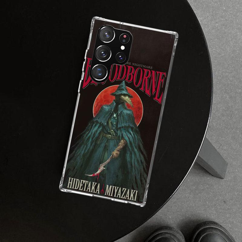 Bloodborne Game Phone Case Cover for Samsung Galaxy S26 S25 Edge S24 S23 Ultra S22 Plus S21 FE S20 + Art Customized Fundas Galax