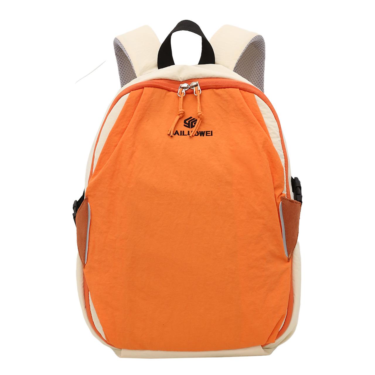 

Рюкзак для походов большой вместимости, мужской рюкзак, женская сумка для ноутбука для поездок на работу, рюкзак оранжевый