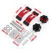 1/2Pc Quick Acting T-Track Hold Down Clamp with T Silder Aluminum Alloy Woodworking Clamps Jig for Routers Drill Presses CNC