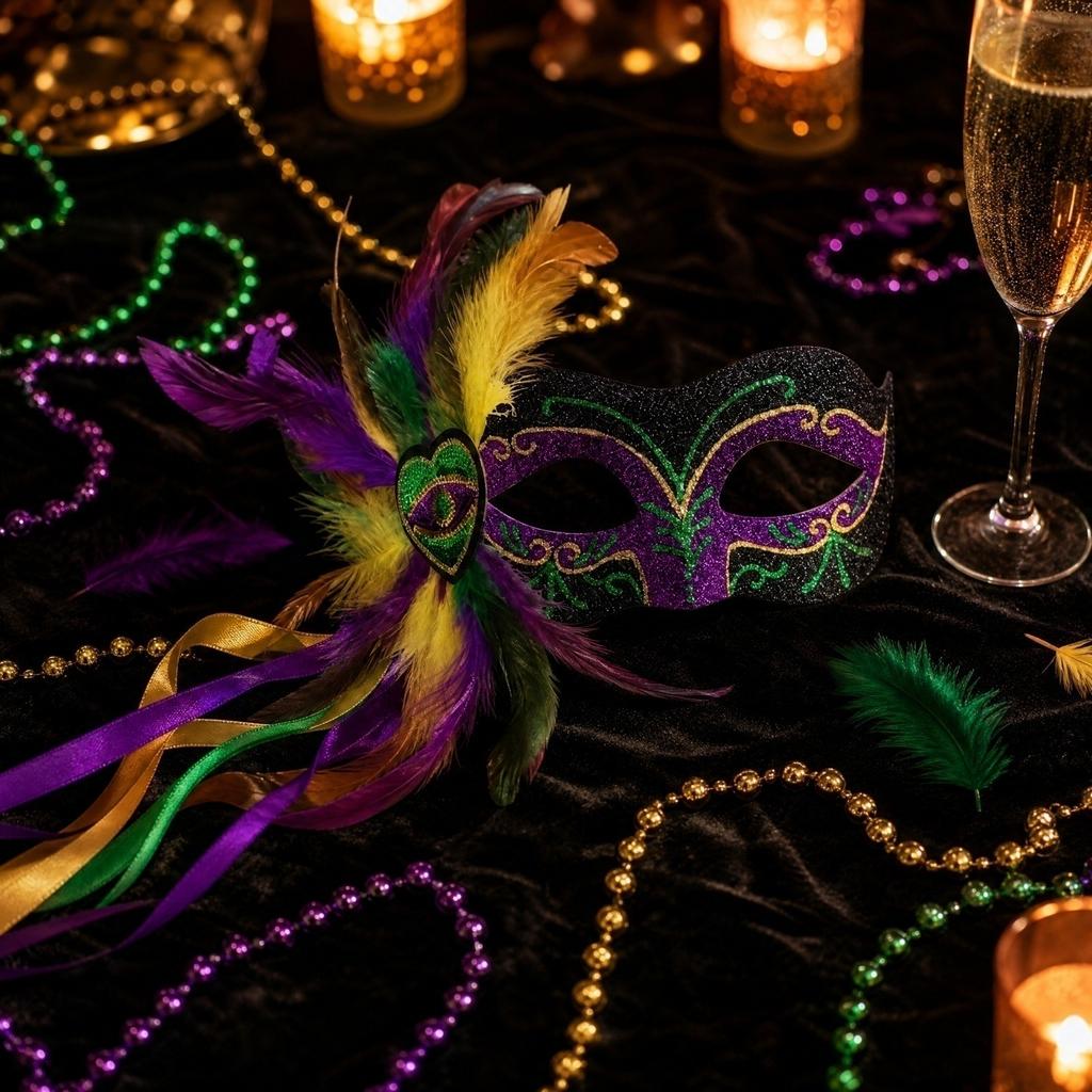 Heart-shaped for Masquerade Party Costume Decoration