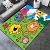 Sig. Tappeto Little Miss da Uomo per Soggiorno Camera da Letto Casa Decorazione Divano, Tappetino Antiscivolo per Giochi Bambini