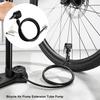 Mutistyles Bicycle Air Pump Extension Tube Pump Tire Inflator Nozzles Bike Accessories