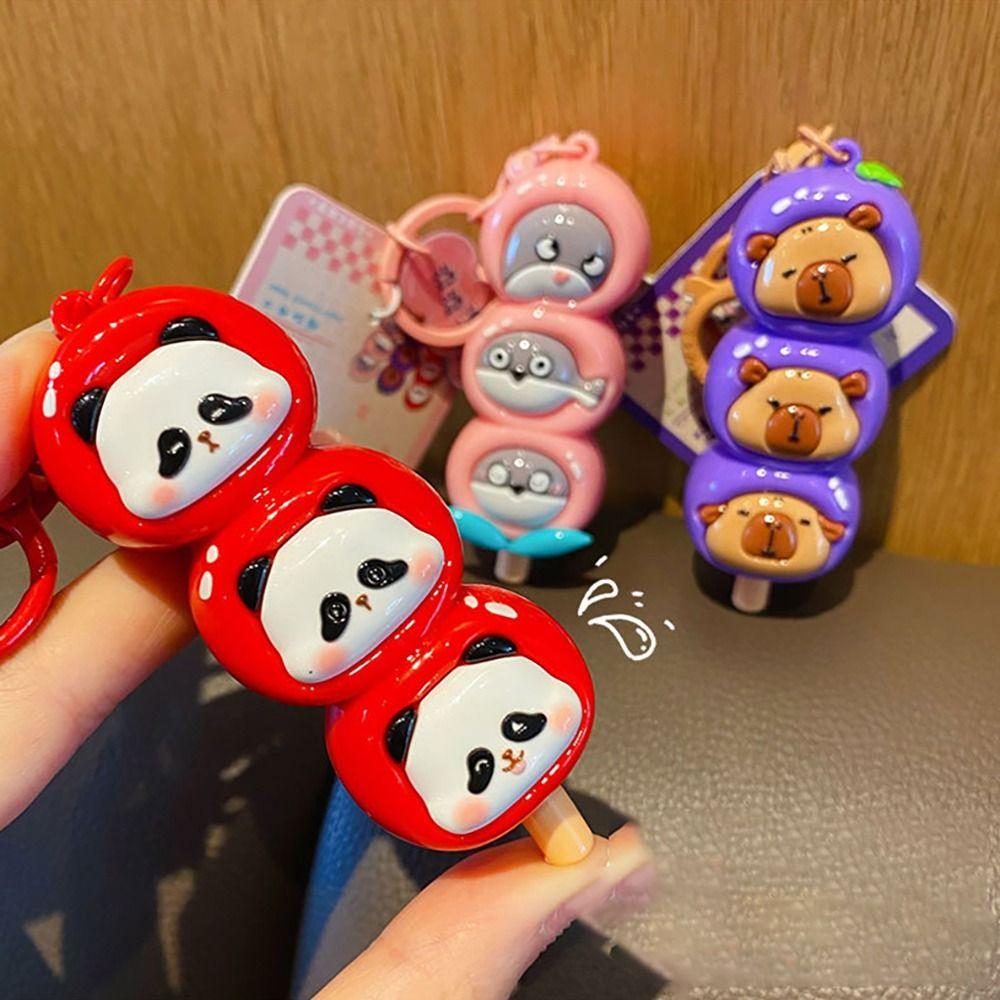 

Cartoon Keyring PVC Bag Pendant 2024 Keychains Jewelry Panda