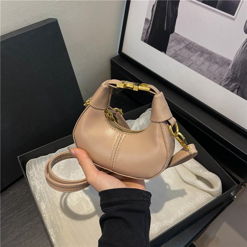 Women's Bag Niche Dumpling Bag Handbag 2025 Spring and Summer New Versatile Fashion Shoulder Messenger Bag Small Bag