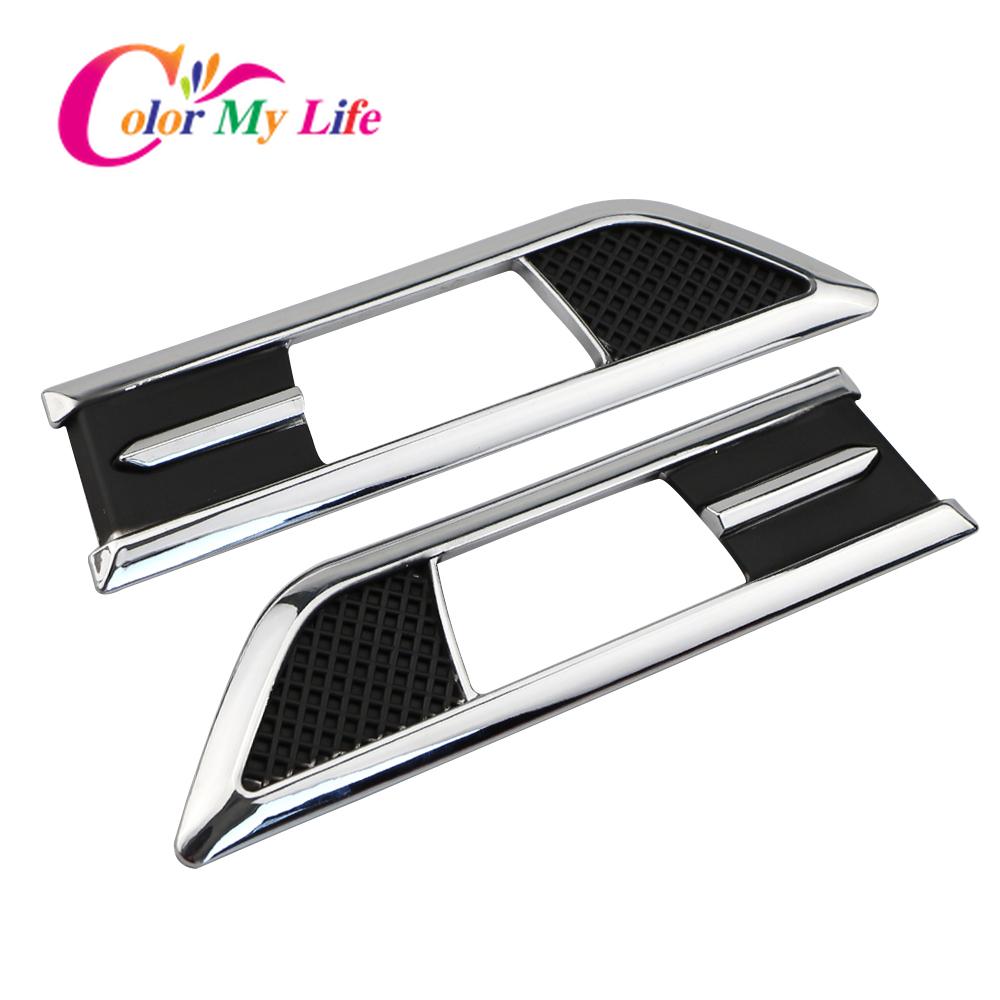 Color My Life 2Pcs Car Side Signal Turn Lamp Light Turning Lights Cover Trim Sticker for Opel Corsa D 2009 - 2014