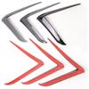 Front Fog Light Trim Cover for Tesla Model Y Juniper Eyebrow Spoiler Accessories Fog Lamp Frame Blade Trim Compatible with 2025 2026 Model Y Juniper