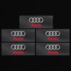 2026 Car 3D Sticker Steering Wheel Decals Emblem Badge Car Styling For Audi Q7 Q3 Q5L Q2L S4 S5 S6 S7 A6L A4L A3 A4 A7 A5 B6 B8 B7