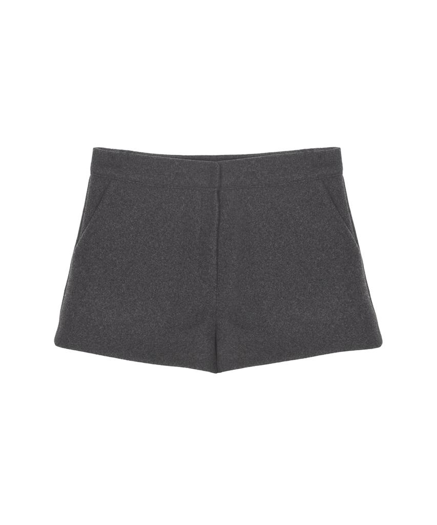 Nigaennikol Tailored Warm Short Pants_Charcoal