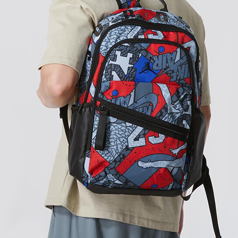 New Jordan Fabric Backpack Medium Size Unisex Multicolor JD2423002AD-002