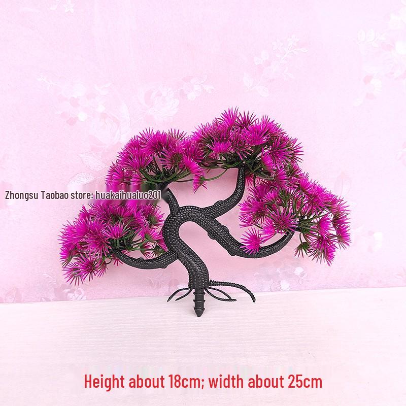 Artificial Pinus Thunbergii Tree Branch – Indoor/Outdoor Decorative Faux Greenery and Flower Arrangement.