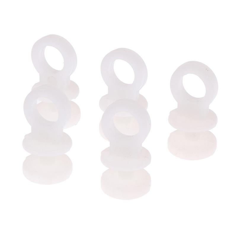 50Pcs Curtain Rail White Modern Style Accessories Plastic Curtain Track Gliders For Home Hanging Curtain Glider Hook Ring Rail