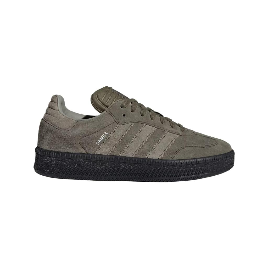 adidas Samba XLG Olive Strata Silver Pebble Unisex Sneakers Green ID3913