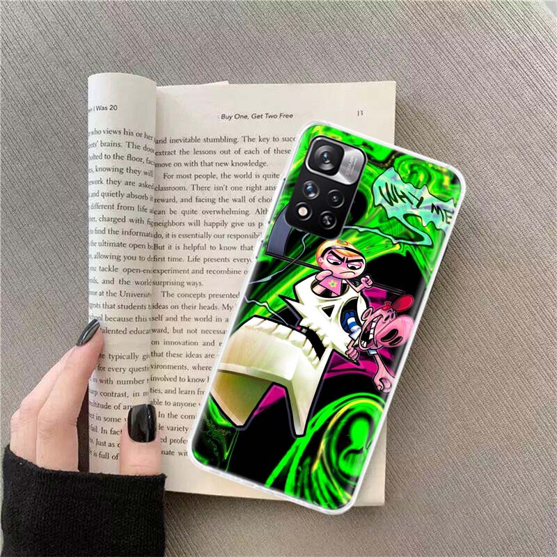 Anime Ren and S-stimpy Phone Case For Redmi Note 13 12 Pro Plus 14 15 Pro 5G 11 11T 11E 11S 10 Pro 10S 9 9S Cover Cell Clear TPU