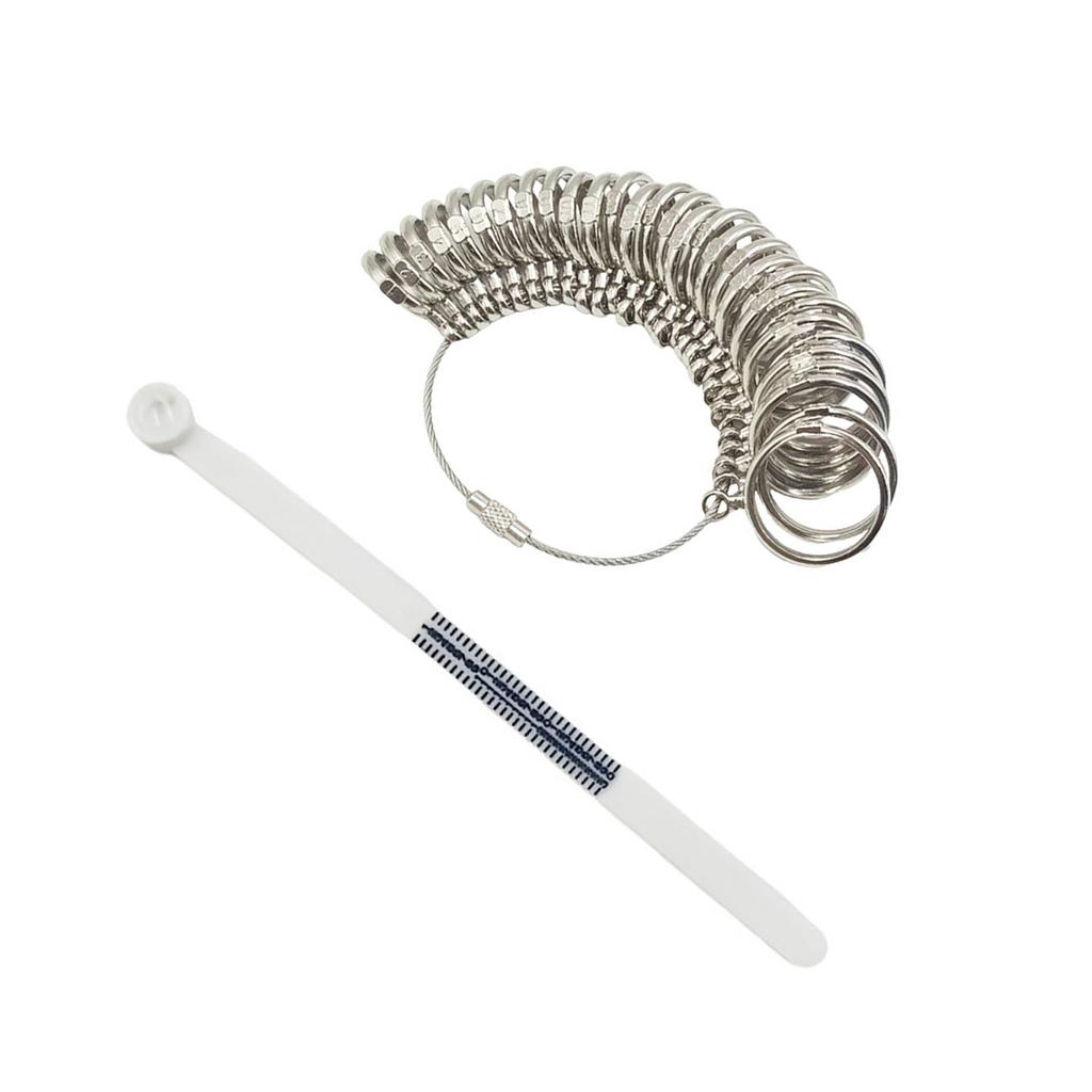 Multifunctional Jewelry Measurement Tool Recyclable Metal Accurate Sizing Tool Suitable for Rings and Accessories