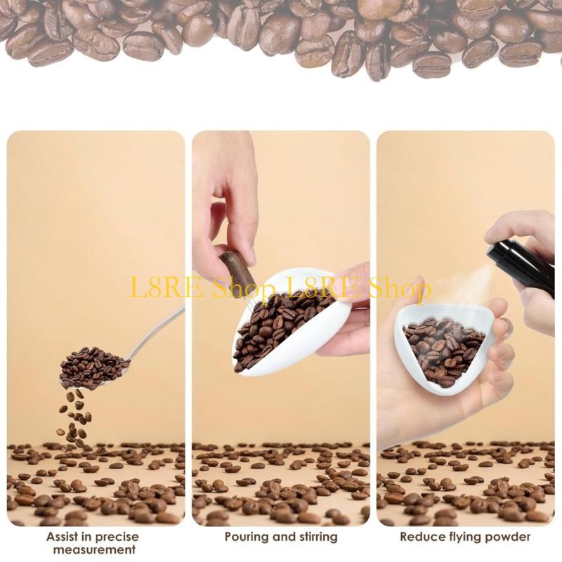 L8RE Kaffeewaagen-Tablett Kaffeebbehälter Kaffeeteller Kaffeewägeteller für Kaffee