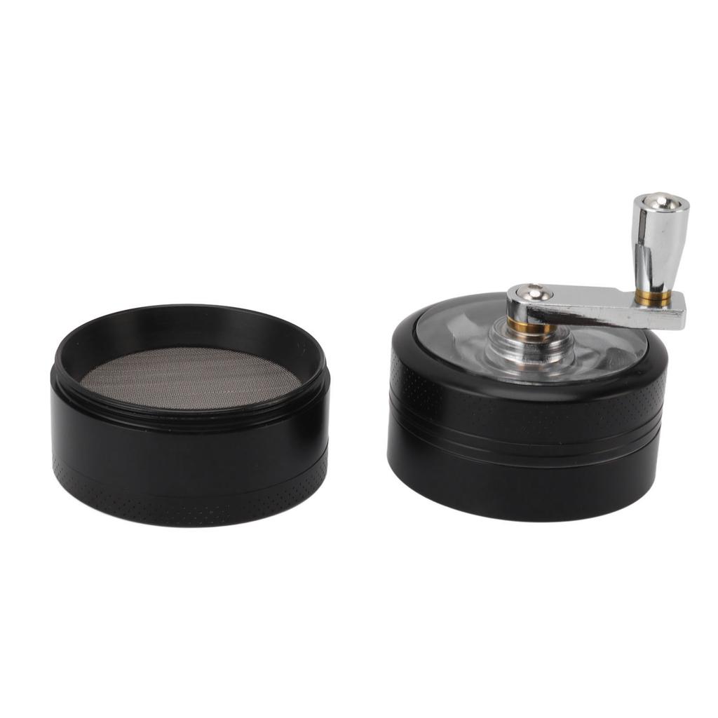 63mm Krydderkvern Hånddrevet Sinklegering Krydderkvern Kryddermølle med Håndtak