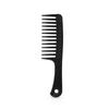 Wide Tooth Comb For Curly Hair(black) 9.65*2.36 Inches