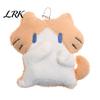 Decorative Cat Pendant Cartoon Plush Pendant, Stuffed Kitten Bag Backpacks Charm, Hanging Ornament Animal Keychain Car Rearview Mirror Accessory