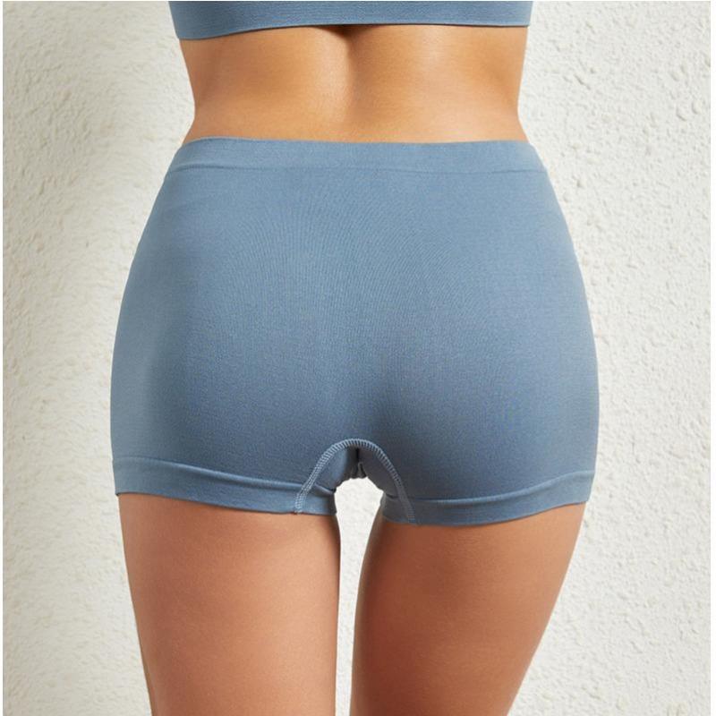 Damska bielizna z wysokim stanem Majtki Bielizna do jogi Damskie oddychające majtki Krótkie spodenki