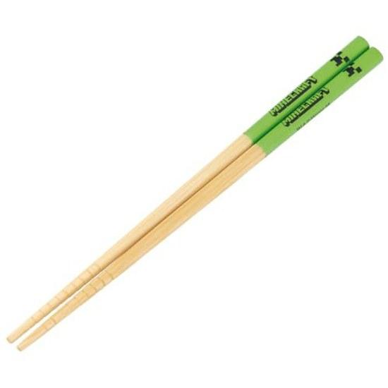Skater Bamboo Safety Chopsticks 21cm Minecraft Creeper ANT4-A