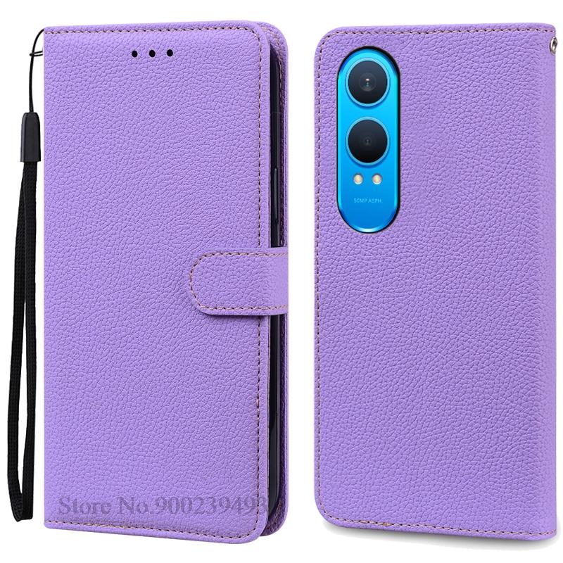 

Для Oneplus Nord Ce4 Lite 5G чехол-кошелек флип кожаный чехол для Oneplus Nord Ce 4 Lite чехол телефон чехол Fundas Shell For Nord Ce4 Lite 5G светло-фиолетовый