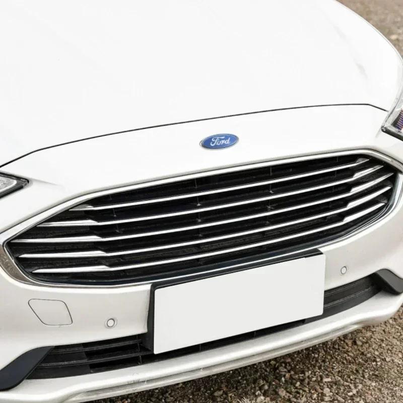 11.5X4.5cm Car h270 Front Emblem Hood Rear Badge Stickers for Ford Explorer Ranger Mondeo Focus Kuga Smax Fusion Fiesta MK6 Transit