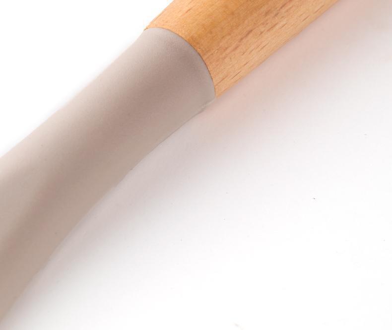 Non-Stick Silicone Spatula and Spoon Set with Wooden Handle - High Temperature Resistant Kitchen Tools