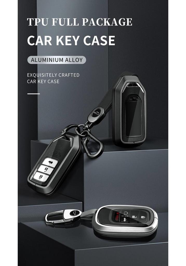 Universal Honda Civic Key Cover for Accord, XRV, Guandao, Haoying, and Xingge - Stylish Car Key Bag with Buckle