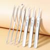 Blackhead Remover Tool Kit Acne Needle Set for Pimple Popper Stainless Steel Blackhead Extractor with 15x Magnifying Glass Easy To Use And Clean