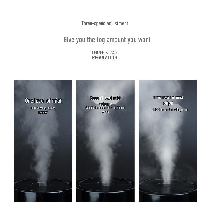 4L Household Humidifier & Air Purifier for Mother and Baby - Desktop Aromatherapy Machine for Bedroom Air Conditioning