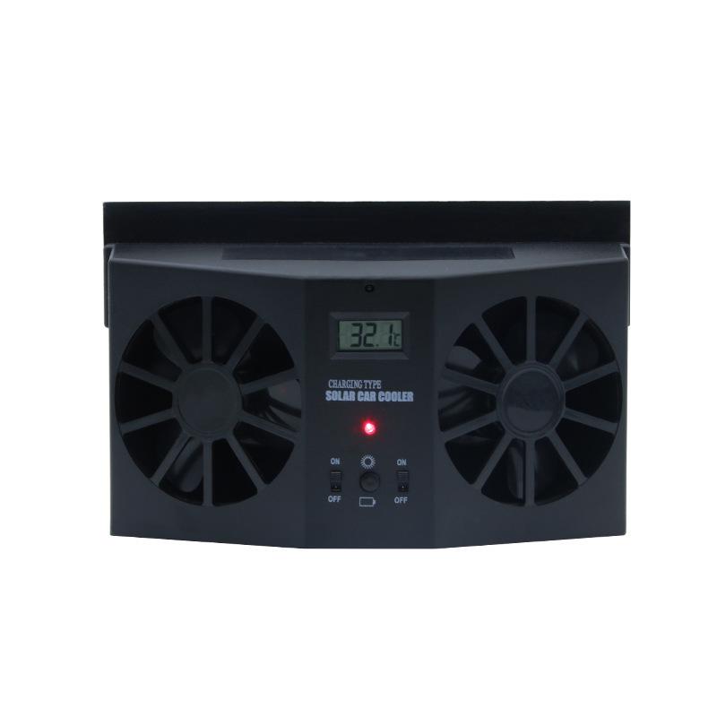 Solar-Powered Car Ventilation Fan for Enhanced Air Circulation