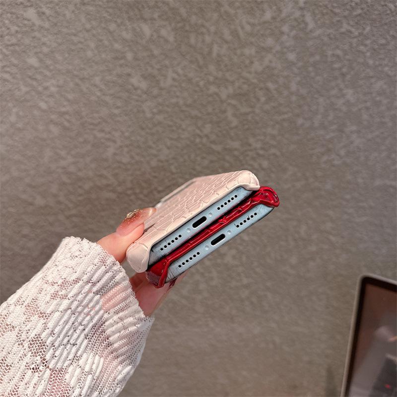 Premium Crocodile Pattern Drop-proof Phone Case for iPhone 15-14, 13/11 Pro Max
