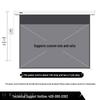 IN&VI DF Fiber Anti-Light Electric Projector Screen