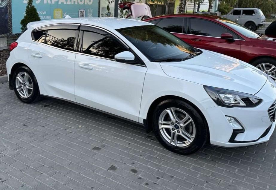 

Ветровики с хромом (4 шт, Sunplex Chrome) для Ford Focus IV 2018- гг