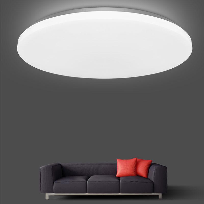 Ultra-Thin Round LED Ceiling Light for Living Room, Bedroom, Office, or Balcony