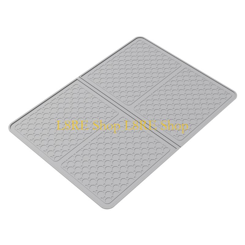 L8RE Anti Slip Electric Stove Protectors Mat with Airflows Design for Kitchen
