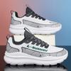Men Running Shoes Breathable Outdoor Sport Sneakers Air Mesh Gym Elastic Knitting Vamp Tennis Shoes Zapatillas De Deporte