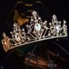 High End Bride Crown Headwear Wedding Dress  Hair Accessory  Princess Crown  Crystal Queen Award  Beauty Pageant Headwear