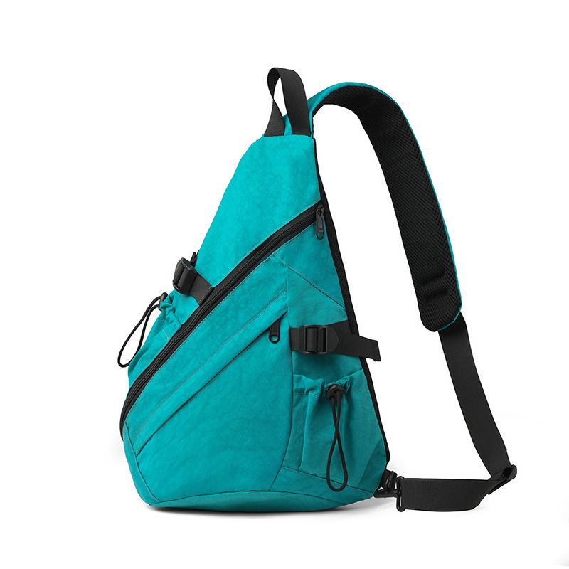 

Трендовая брендовая многоцелевая наплечная сумка для мальчиков, спортивная, для фитнеса, на плечо, мессенджер, большая сумка, трендовая парная нагрудная сумка синий