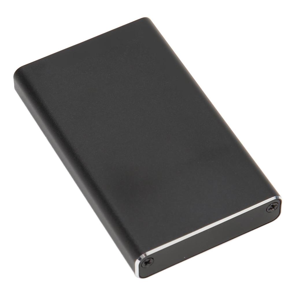 USB3.0 To MSATA Enclosure 6Gbps Support UASP Aluminum Alloy SSD Enclosure for 30x25mm 30x50mm MSATA SSD  (Not Inclube