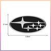 1Pcs ABS Car Steering Wheel Center Badge Emblem Sticker For Subaru Outback Impreza Forester Levorg XV STI Ascent Legacy