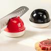 Cute Bear-Shaped Knife Sharpener Stable Vacuum Suction Cup Knife Sharpener Tungsten Steel Whetstone Easy to Store Kitchen Tool