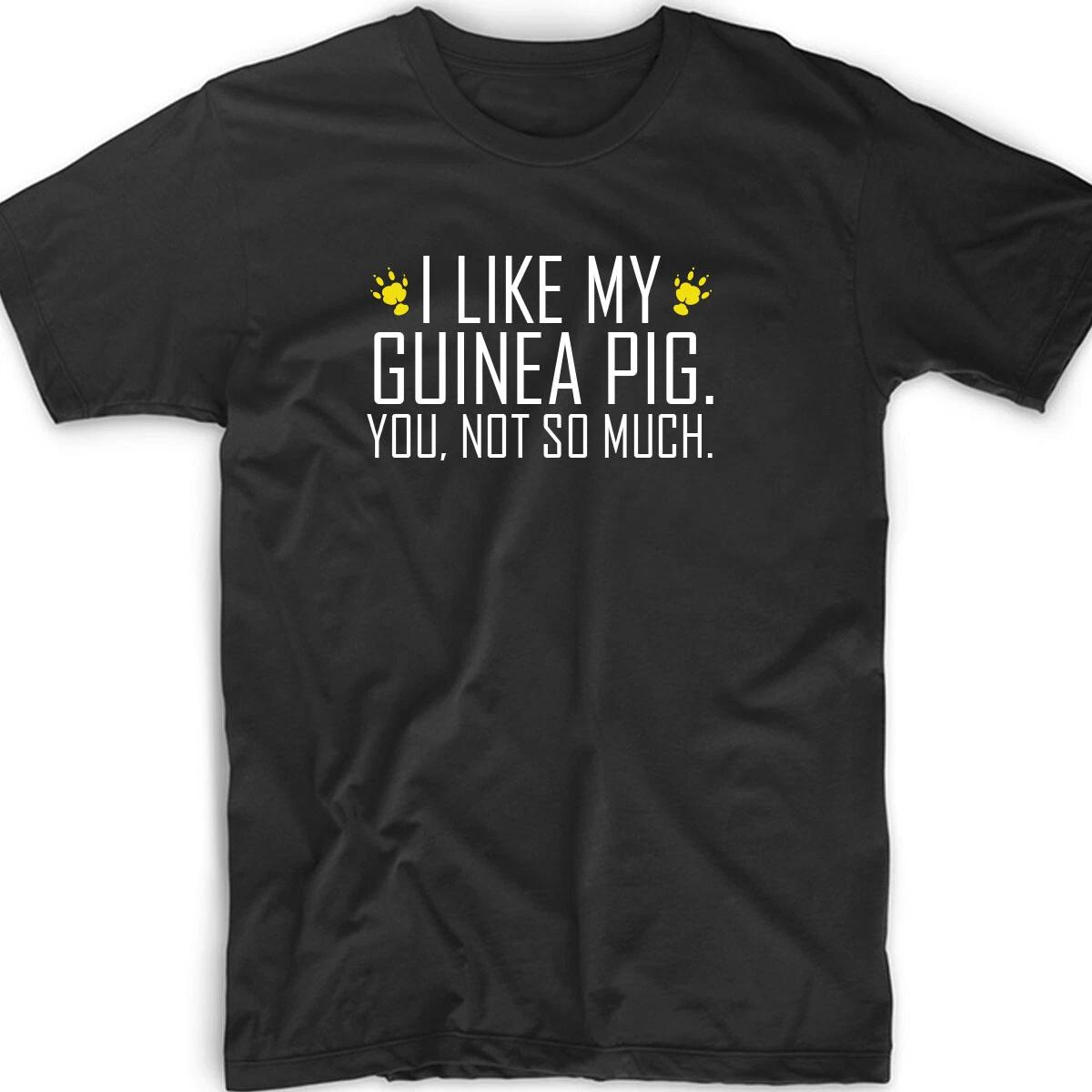I Like My Hamster T Shirt Funny Tee Animal Pet Rescue Gift Guinea Pig Gerbil 2XL
