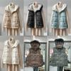 Autumn and Winter New White Duck Down Down Vest Women's Light Down Jacket Vest Vest Vest Outer Wear Vest Jacket Tide