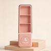 Mini Pill Box with Three Independent Grids and Cutter Slot Moisture-Proof Seal