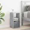 Nightstand 2 pcs Concrete Grey 25.5 x 22 x 49.5 cm Particleboard